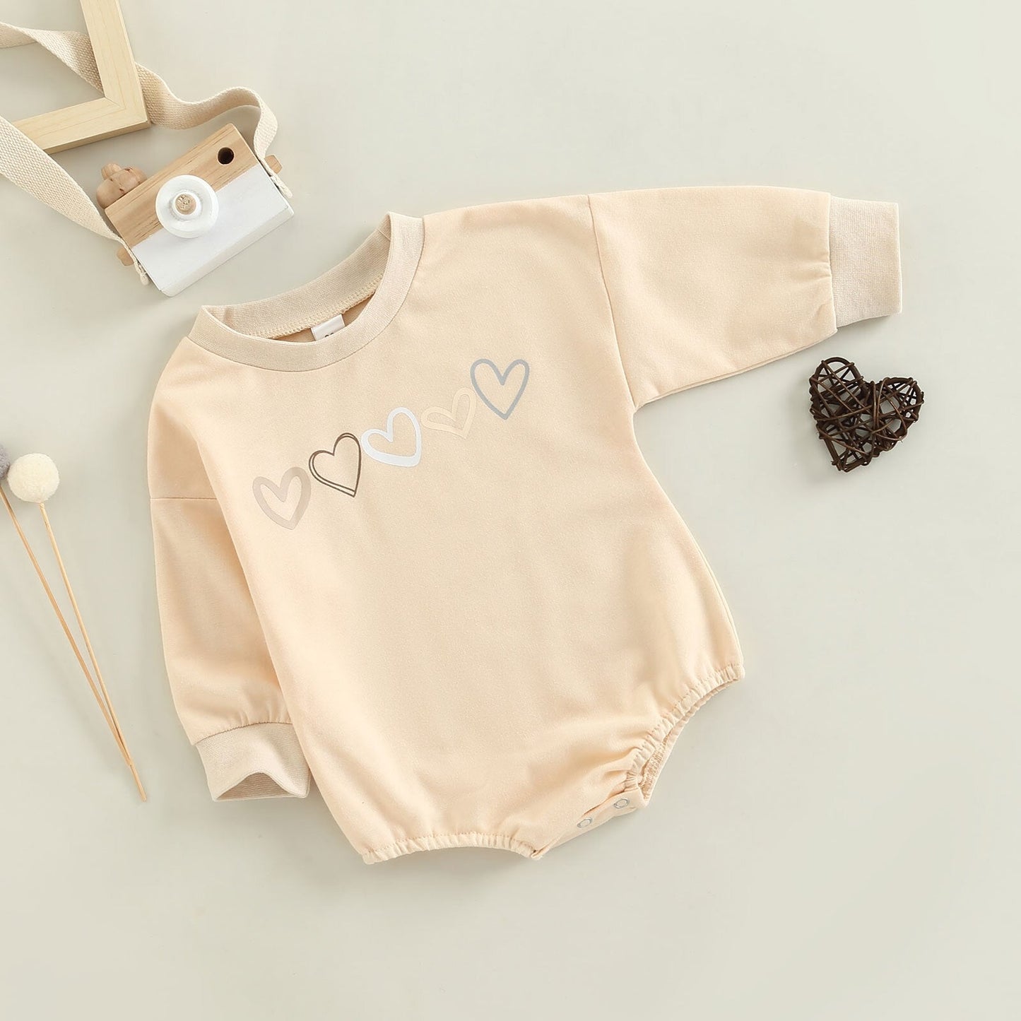 Children's Bodysuit Hearts