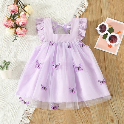 Butterfly  Tulle Dress