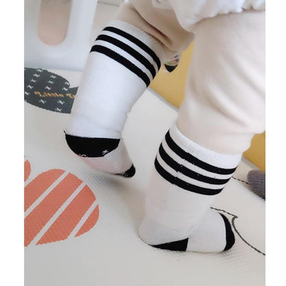 Children's Black and White  Socks