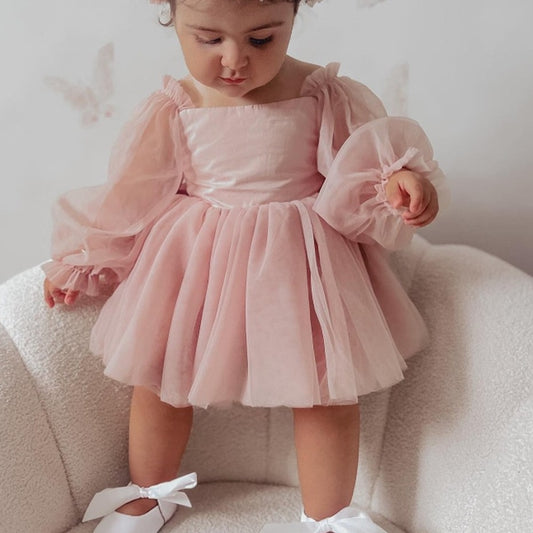 Body Baby dress in tulle + headband