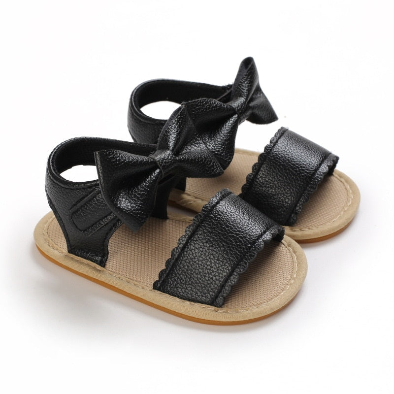 Bow and Velcro Sandal