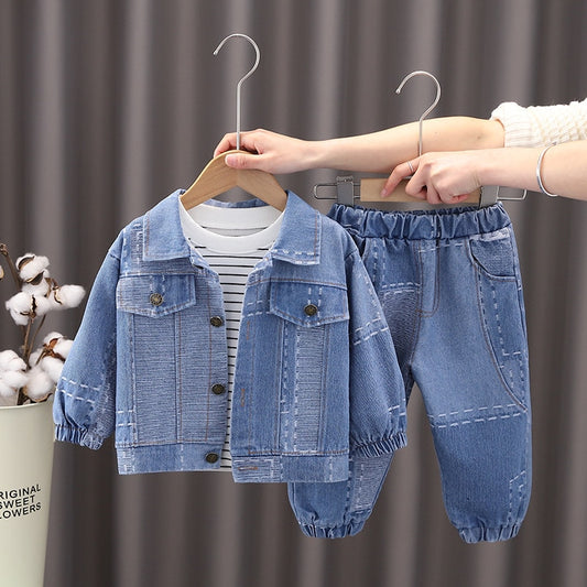 Children's Jeans 3 Pieces Set