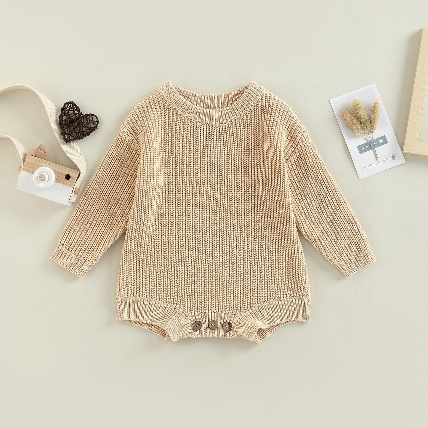 Children's Bodysuit Colors Knitting