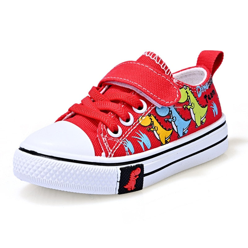 Children's Sneakers Velcro Dino