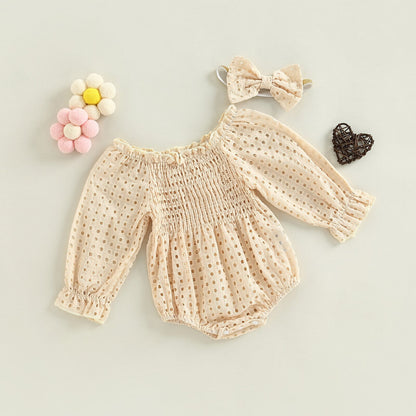 Ambre Romper Set Long Sleeve + Hairband