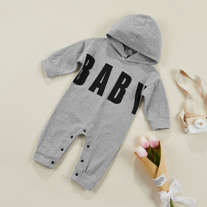 Baby Hooded Jumpsuit