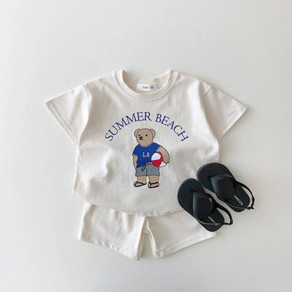 Bear T-Shirt Children's Set