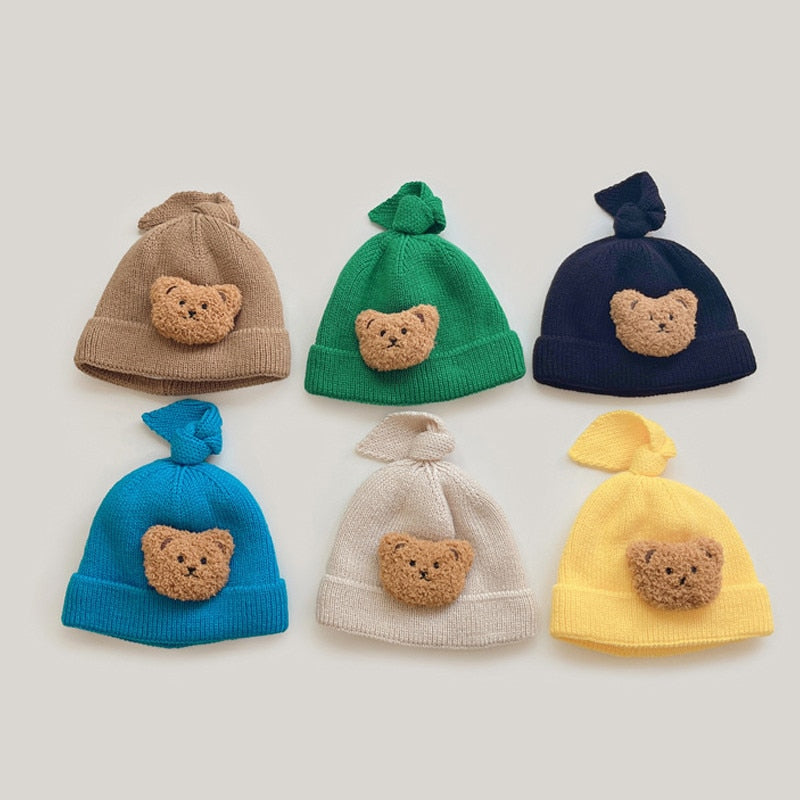 Children's Cap Teddy Bear