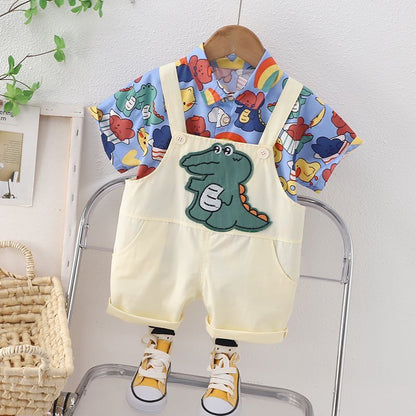 Children's Alligator Colorful Bib Set