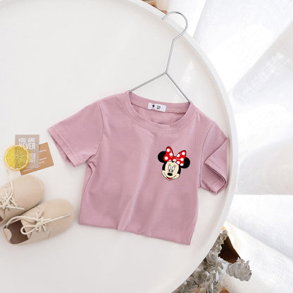 Cartoon Minnie Short Sleeve T-Shirt