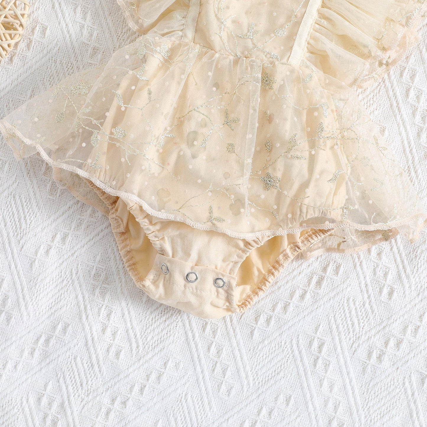 Beige Children's Bodysuit