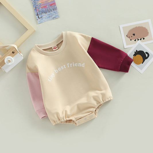 Children's Bodysuit Colored Sleeve