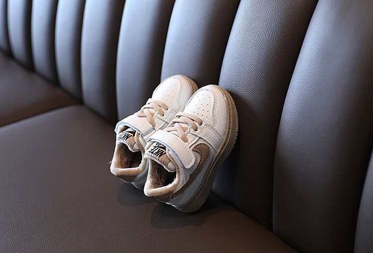 NK Black and Beige Sneakers