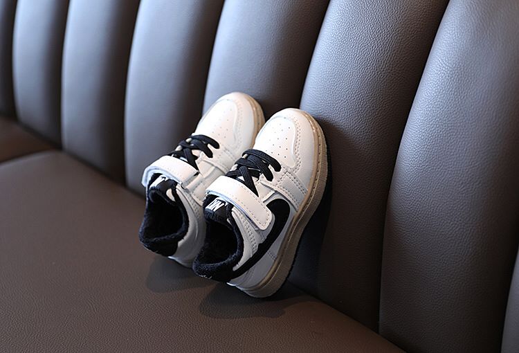 NK Black and Beige Sneakers