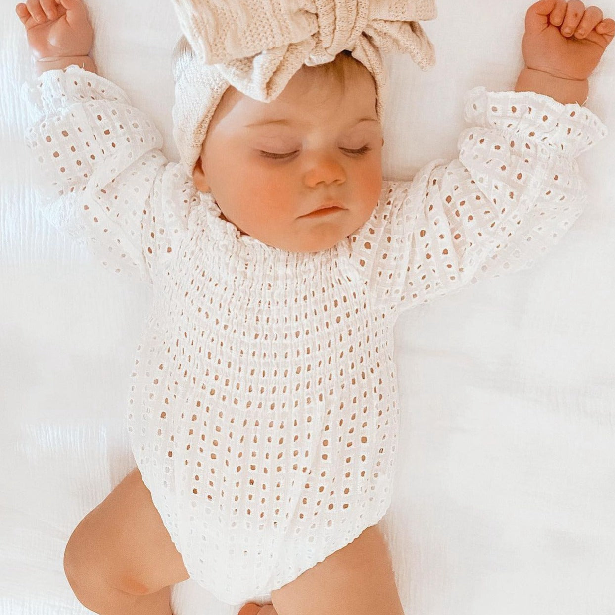 Ambre Romper Set Long Sleeve + Hairband