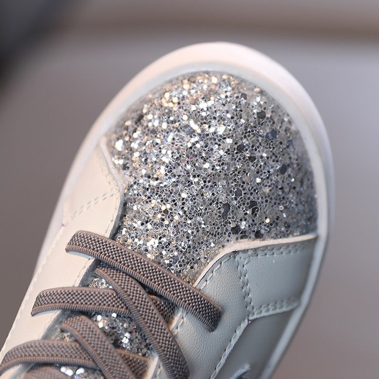 Children's Sneakers Glitter Star Booties