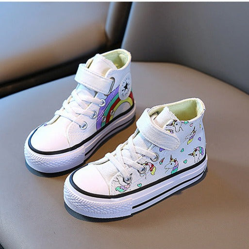 Children's All Star Booties Unicorn