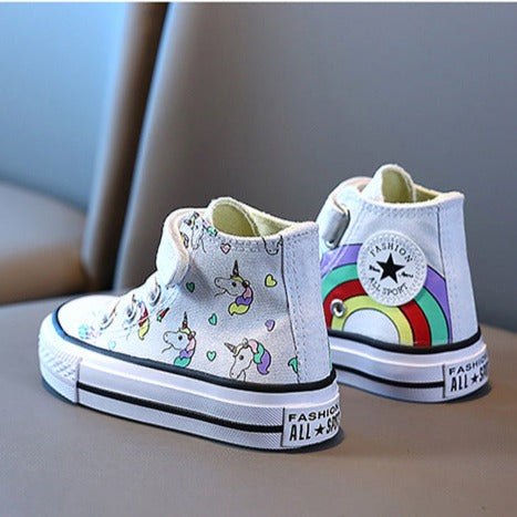 Children's All Star Booties Unicorn