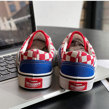 Checkered Children's Sneakers