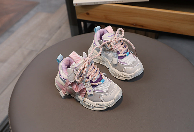 Soft Children's Shoelace Sneakers