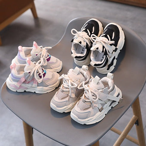 Children's Sneakers Lace and Velcro