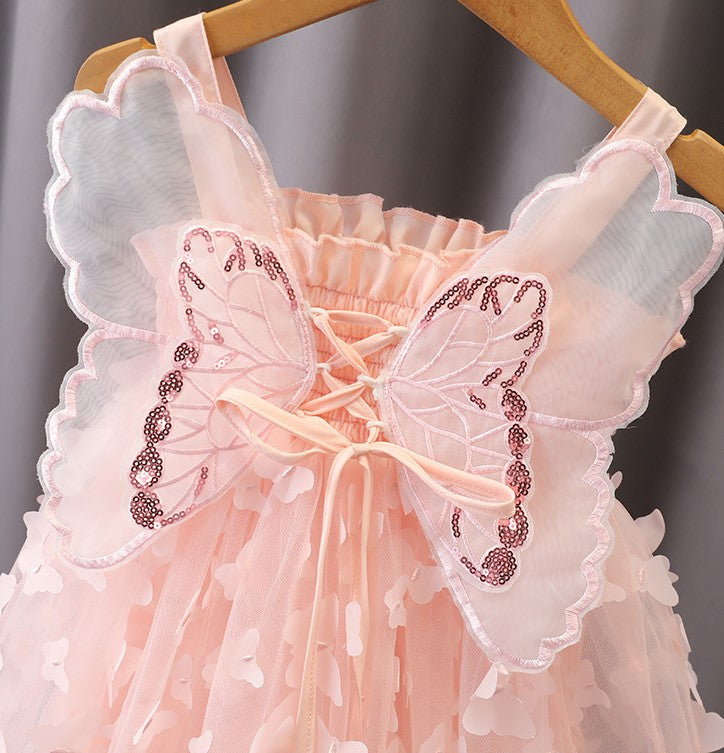 Butterfly Wing Tulle Dress