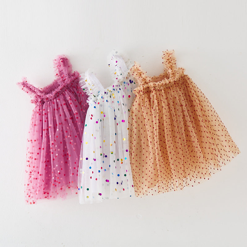 Children's Polka Dot Dress Colors