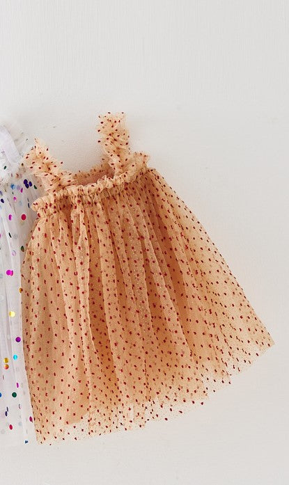 Children's Polka Dot Dress Colors