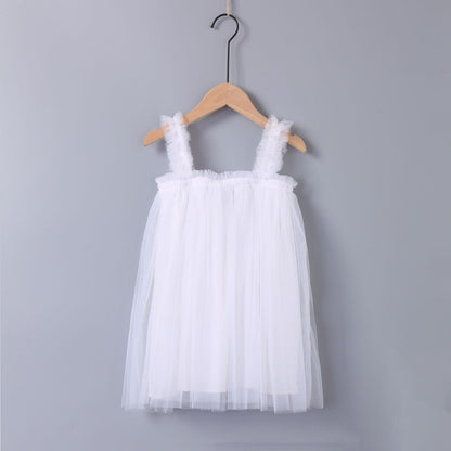 Children's Tulle Strappy Dress