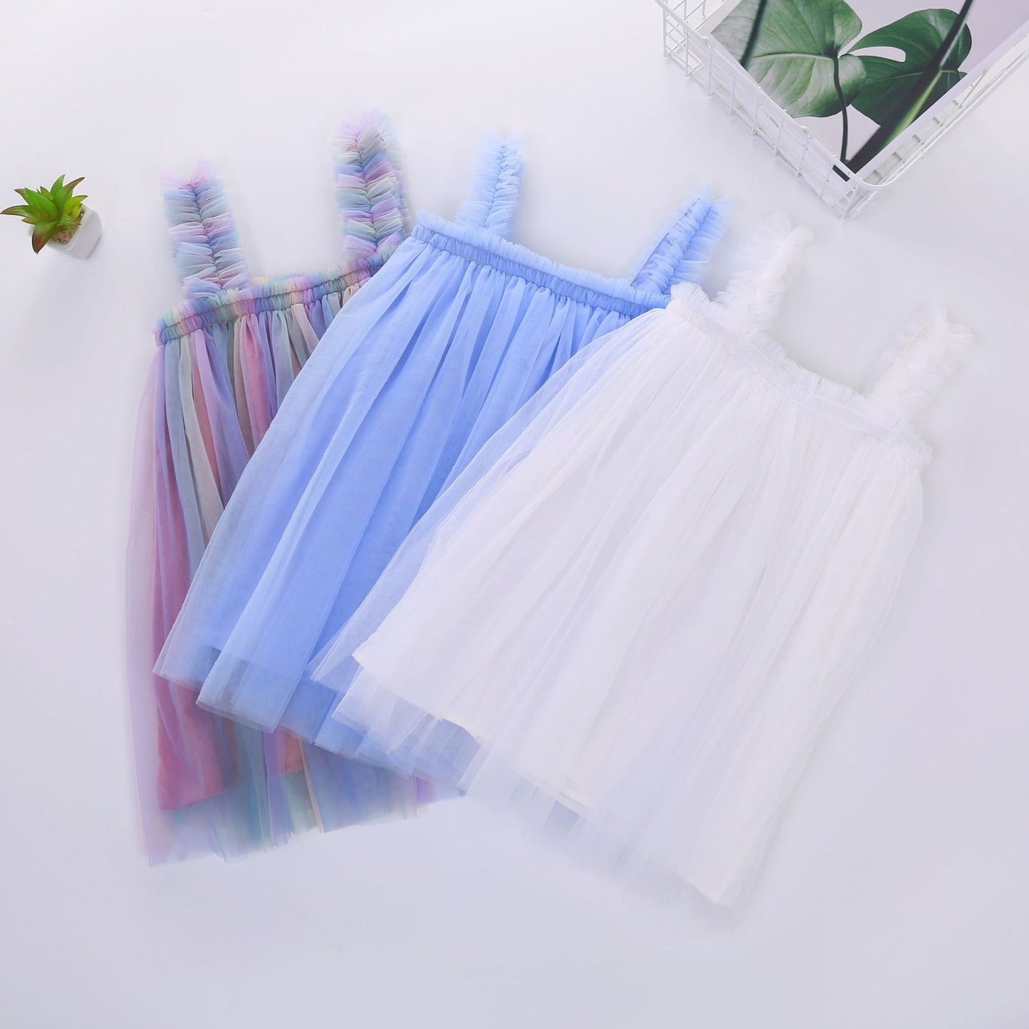 Children's Tulle Strappy Dress