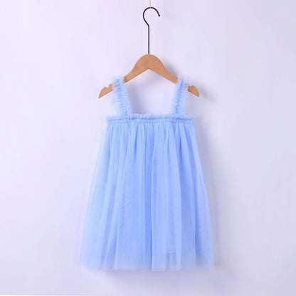 Children's Tulle Strappy Dress