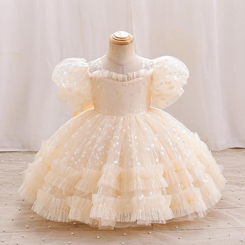 Children's Bow Party Dress