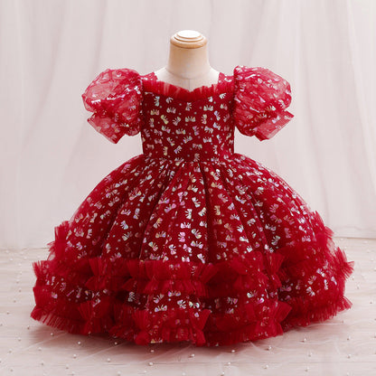 Children's Bow Party Dress