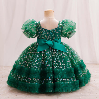 Children's Bow Party Dress