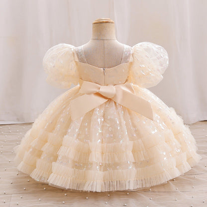 Children's Bow Party Dress