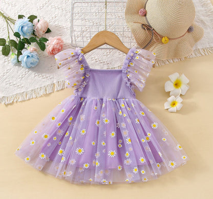 Children's Tulle Daisy Dress