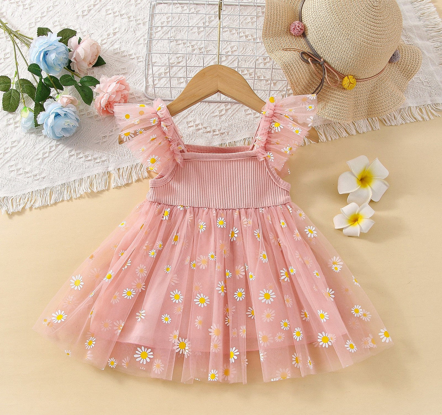 Children's Tulle Daisy Dress