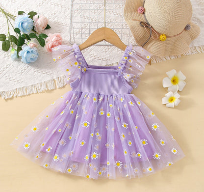 Children's Tulle Daisy Dress