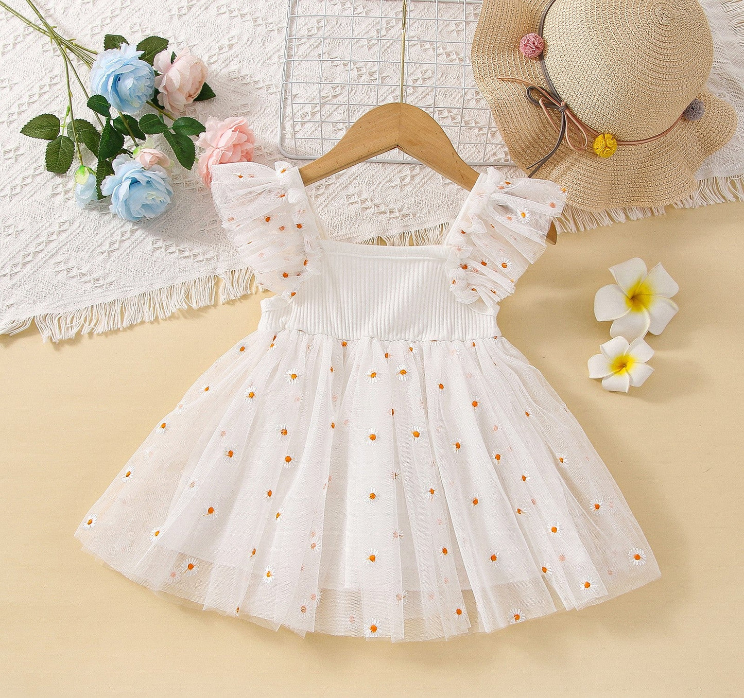 Children's Tulle Daisy Dress