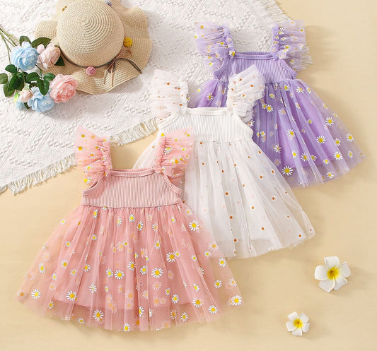 Children's Tulle Daisy Dress