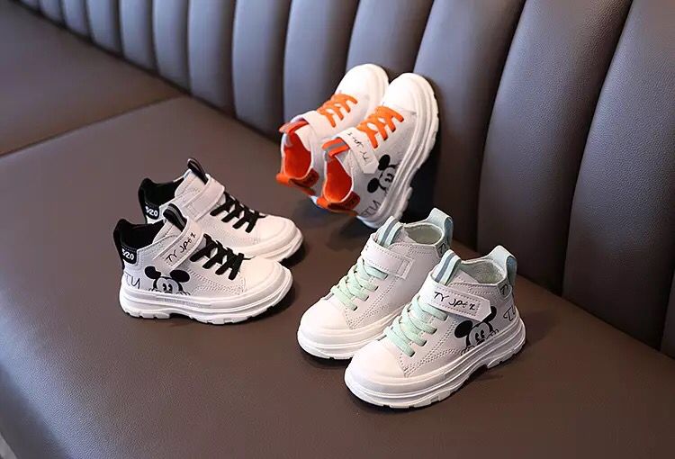 Autumn Winter Mickey mouse  sneakers  /Shoes For Girls for Boys/ Sports tennis Shoes