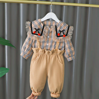 Bulberry Cherries Pants Set