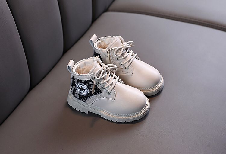 Autumn Winter Girls Boys Boot Shoes Kids Children Baby