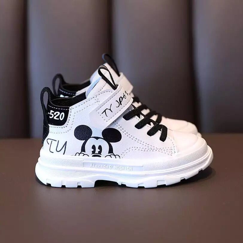 Autumn Winter Mickey mouse  sneakers  /Shoes For Girls for Boys/ Sports tennis Shoes