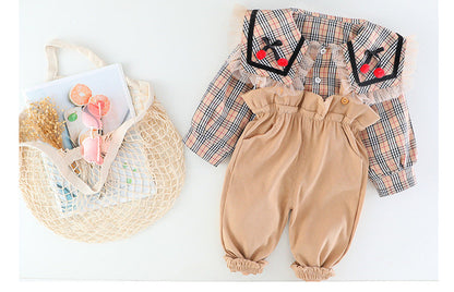 Bulberry Cherries Pants Set