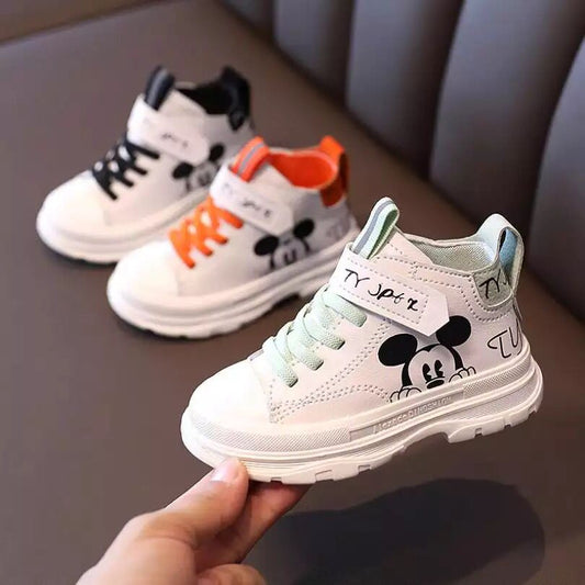 Autumn Winter Mickey mouse  sneakers  /Shoes For Girls for Boys/ Sports tennis Shoes